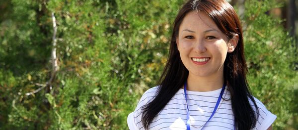 Жаштар иши, дене тарбия жана спорт мамлекеттик агенттигинин өкүлү Нурпери Садырбекова - Sputnik Кыргызстан