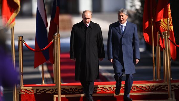 Официальный визит Владимира Путина в Кыргызстан - Sputnik Кыргызстан