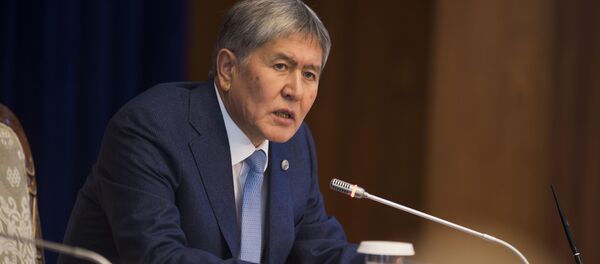 Президент Кыргызстана Алмазбек Атамбаев - Sputnik Кыргызстан