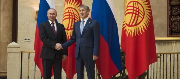 Официальный визит Владимира Путина в Кыргызстан - Sputnik Кыргызстан