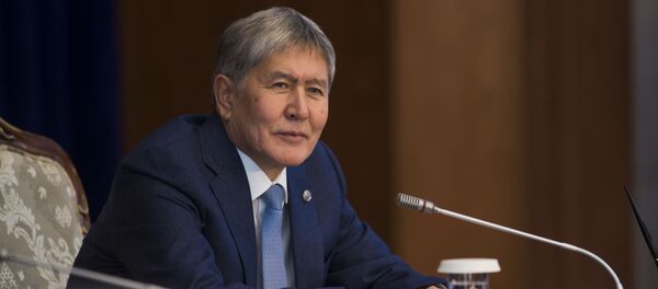 Бывший президент Кыргызстана Алмазбек Атамбаев. Архивное фото - Sputnik Кыргызстан