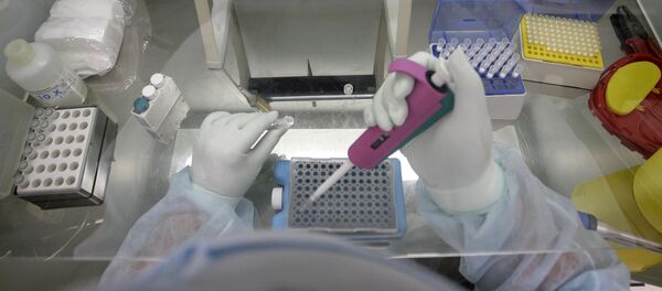 В вирусологической лаборатории. Архивное фото - Sputnik Кыргызстан