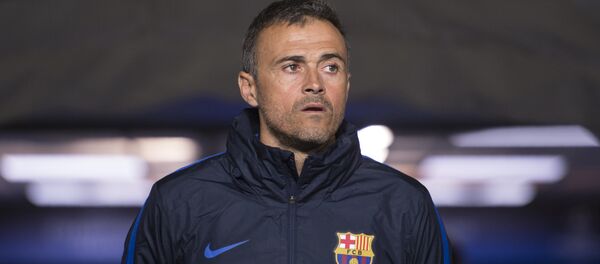 Главный тренер Барселоны Луис Энрике - Sputnik Кыргызстан