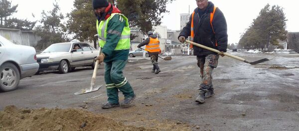 Ремонт дорог в Караколе - Sputnik Кыргызстан