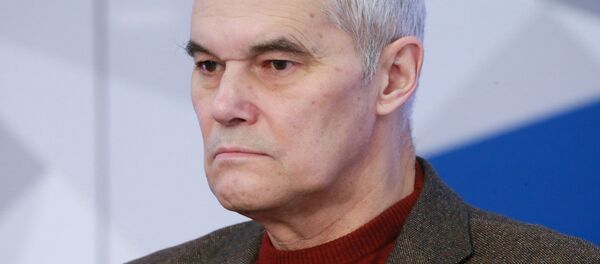 Член-корреспондент Российской академии ракетных и артиллерийских наук, доктор военных наук Константин Сивков. Архивное фото - Sputnik Кыргызстан