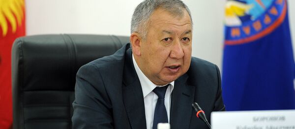 Первый вице-премьер КР Кубатбек Боронов. Архивное фото - Sputnik Кыргызстан