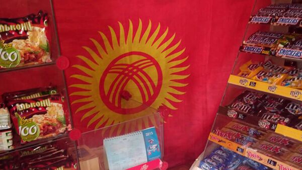 Надругательство над государственной символикой - Sputnik Кыргызстан
