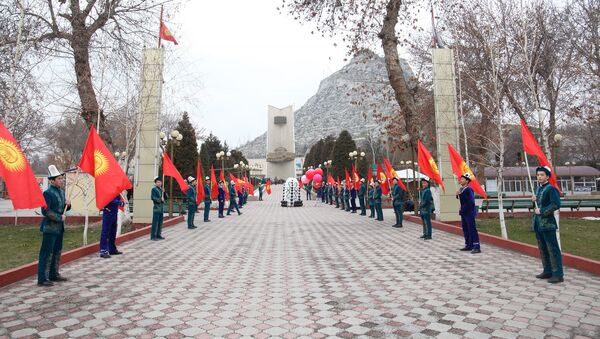 Праздование дня национального головного убора Ак калпак в Оше - Sputnik Кыргызстан