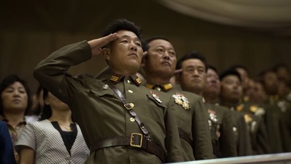 Түндүк Кореянын аскер кызматкерлери. Архив - Sputnik Кыргызстан