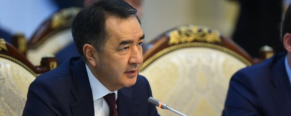 Архивное фото премьер-министра Казахстана Бакытжана Сагинтаева - Sputnik Кыргызстан