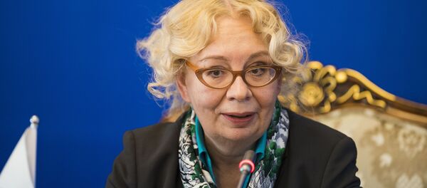 Евразия экономикалык комиссиясынын (ЕЭК) интеграция жана макроэкономика коллегиясынын мүчөсү Татьяна Валовая - Sputnik Кыргызстан