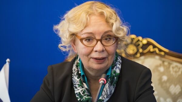 Министр по интеграции и макроэкономике Евразийской экономической комиссии (ЕЭК) Татьяна Валовая - Sputnik Кыргызстан