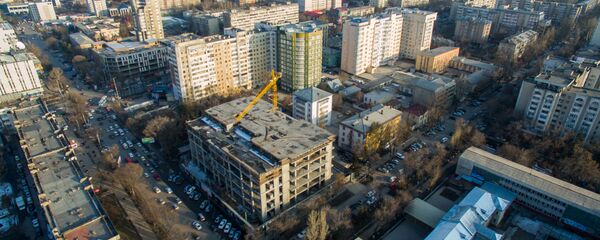 Вид на город Бишкек с дрона - Sputnik Кыргызстан