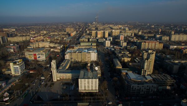 Вид на город Бишкек с дрона - Sputnik Кыргызстан