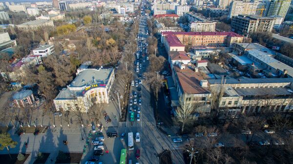 Вид на город Бишкек с дрона - Sputnik Кыргызстан