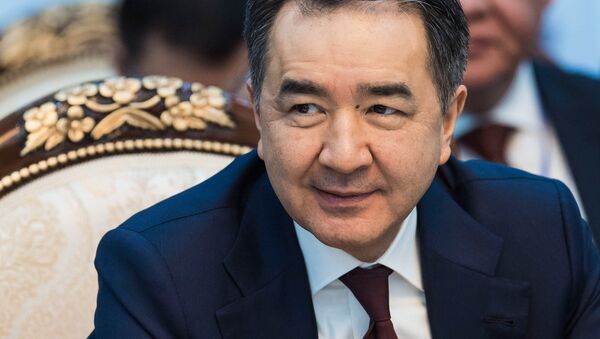 Казакстандын экс-премьер-министри Бакытжан Сагинтаев. Архив - Sputnik Кыргызстан