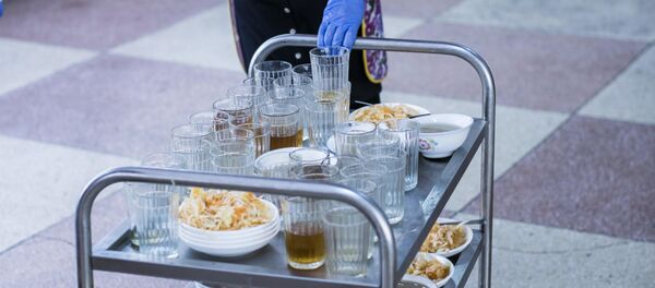 Презентация новой модели питания для школьников в Бишкеке Презентация новой модели питания для школьников в Бишкеке - Sputnik Кыргызстан