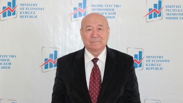 Начальник управления макроэкономической политики Минэкономики КР Насирдин Шамшиев - Sputnik Кыргызстан