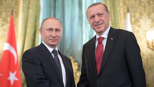 Президент РФ В. Путин принял участие в заседании Совета сотрудничества высшего уровня между РФ и Турцией - Sputnik Кыргызстан
