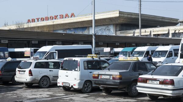 Западный автовокзал в Бишкеке. Архивное фото - Sputnik Кыргызстан