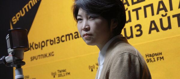 Волентер Айгерим Тургунбаева - Sputnik Кыргызстан