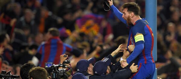 Футбол. 1/8 финала Лиги чемпионов. Барселона — ПСЖ - Sputnik Кыргызстан