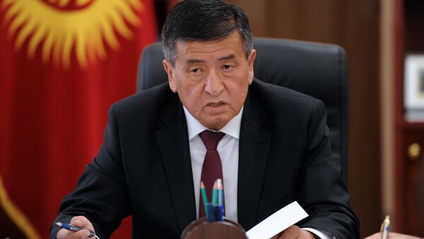 Премьер-министр КР Сооронбай Жээнбеков - Sputnik Кыргызстан