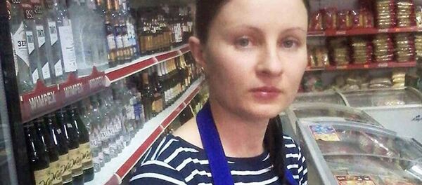Продавщица магазина в Казахстане Нина Калимова - Sputnik Кыргызстан