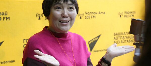 Советник мэра Бишкека Гуля Алмамбетова Советник мэра Бишкека Гуля Алмамбетова - Sputnik Кыргызстан