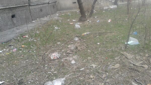 Выброс мусора в неположенном месте - Sputnik Кыргызстан