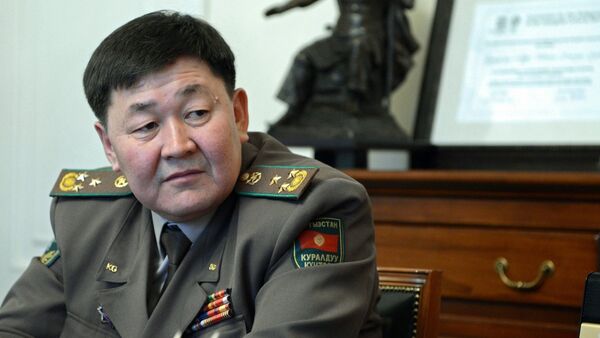 Председатель Государственной пограничной службы КР Мирбек Касымкулов - Sputnik Кыргызстан
