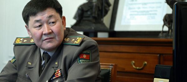 Председатель Государственной пограничной службы КР Мирбек Касымкулов - Sputnik Кыргызстан