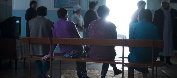 Республиканская психиатрическа больница в селе Чым-Коргон Республиканская психиатрическа больница в селе Чым-Коргон - Sputnik Кыргызстан