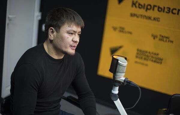 Кыргызстанский боец MMA Мыктыбек Мамасалиев Кыргызстанский боец MMA Мыктыбек Мамасалиев - Sputnik Кыргызстан