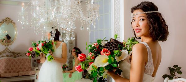 Известная телеведущая и обладательница титула Мисс принцесса Азии — 2016 Айжамал Осмонова. Архивное фото - Sputnik Кыргызстан