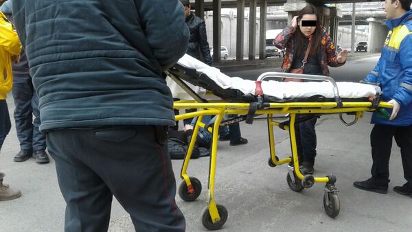 Попытка суицида на мосту на улице Шабдан Батыра - Sputnik Кыргызстан