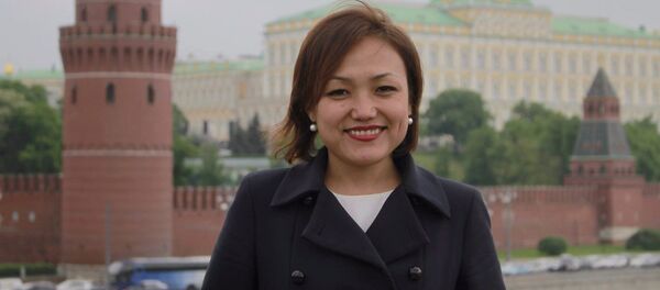 Журналист Аида Касымалиеванын архивдик сүрөтү - Sputnik Кыргызстан