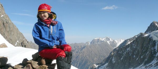 Альпинистка Гулбара Оморова - Sputnik Кыргызстан