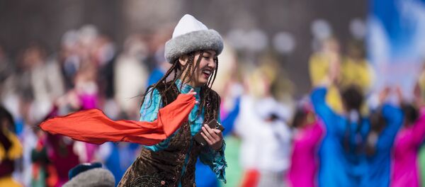 Празднование Нооруза на площади Ала-Тоо в Бишкеке - Sputnik Кыргызстан