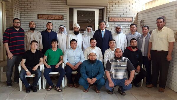 Визит муфтия КР Максат ажы Токтомушева в Кувейте - Sputnik Кыргызстан