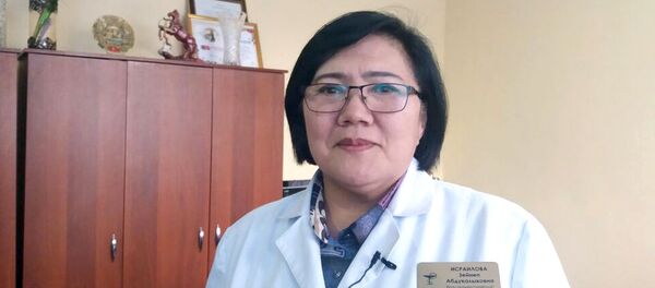 Глава Ошского стационара Зейнеп Исраилова - Sputnik Кыргызстан