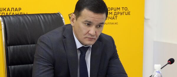 Исполняющий обязанности начальника МП Бишкекглавархитектура Асхат Тулебердиев - Sputnik Кыргызстан