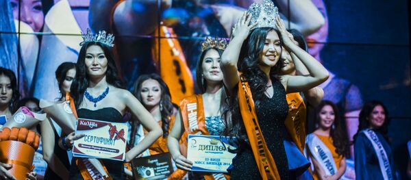 Конкурс красоты Мисс Бишкек — 2016 - Sputnik Кыргызстан