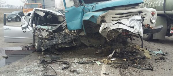 Ысык-Ата районунун аймагында болгон жол кырсыгы Ысык-Ата районунун аймагында болгон жол кырсыгы - Sputnik Кыргызстан