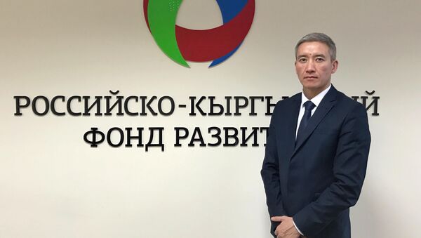 Председатель правления Российско-Кыргызского фонда развития Эркин Асрандиев. Архивное фото - Sputnik Кыргызстан