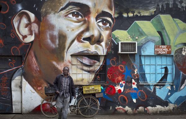Граффити на улицах Найроби - Sputnik Кыргызстан