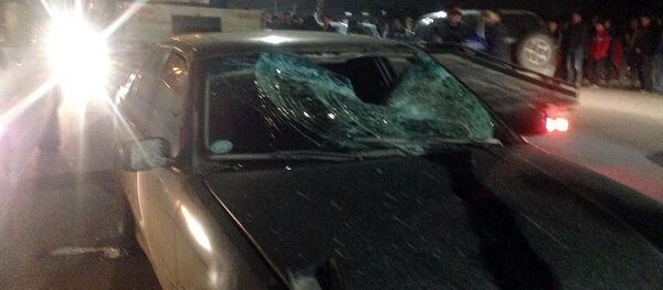 На окраине Бишкека насмерть сбит пешеход - Sputnik Кыргызстан