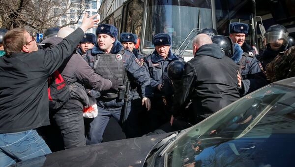 Антикоррупционный митинг в Москве - Sputnik Кыргызстан