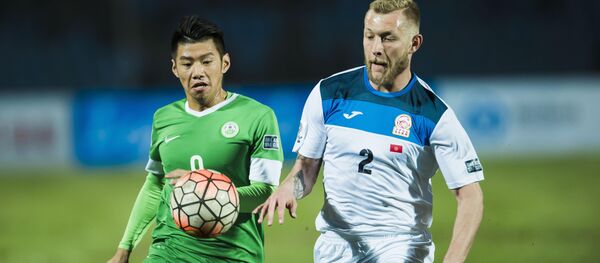 Отборочный раунд Кубка Азии по футболу — сборная Кыргызстана против Макао Отборочный раунд Кубка Азии по футболу — сборная Кыргызстана против Макао - Sputnik Кыргызстан