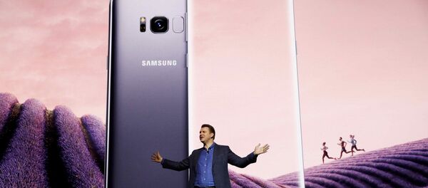Презентация Samsung Galaxy S8 и S8 Plus - Sputnik Кыргызстан